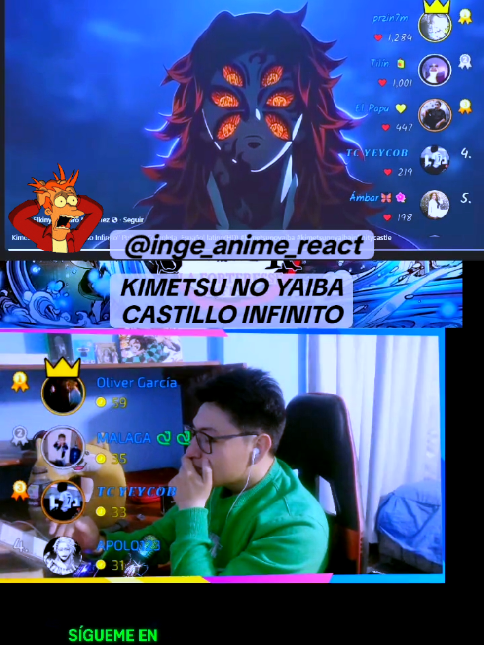 🔥 ¡El causante de todo! Kokushibo, quien convirtió a Kaigaku en demonio, aparece! 😨 #kimetsunoyaiba  #kokushibou #castilloinfinito #demonslayer #edit #parati #otaku #anime #viraltiktok 