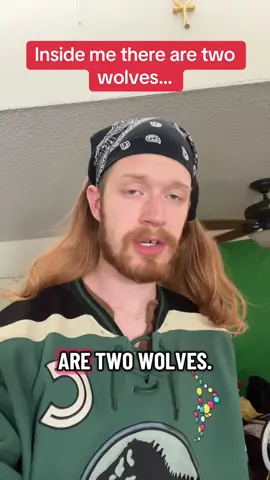Inside me there are two wolves… #dnd #dungeonsanddragons  #funny #comedy #dndtiktok 