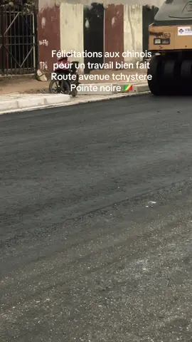 Rehabilitation de l’avenue tchystere par le groupe chinois construction #pointenoirecongo🇨🇬😍🥰❤️ 