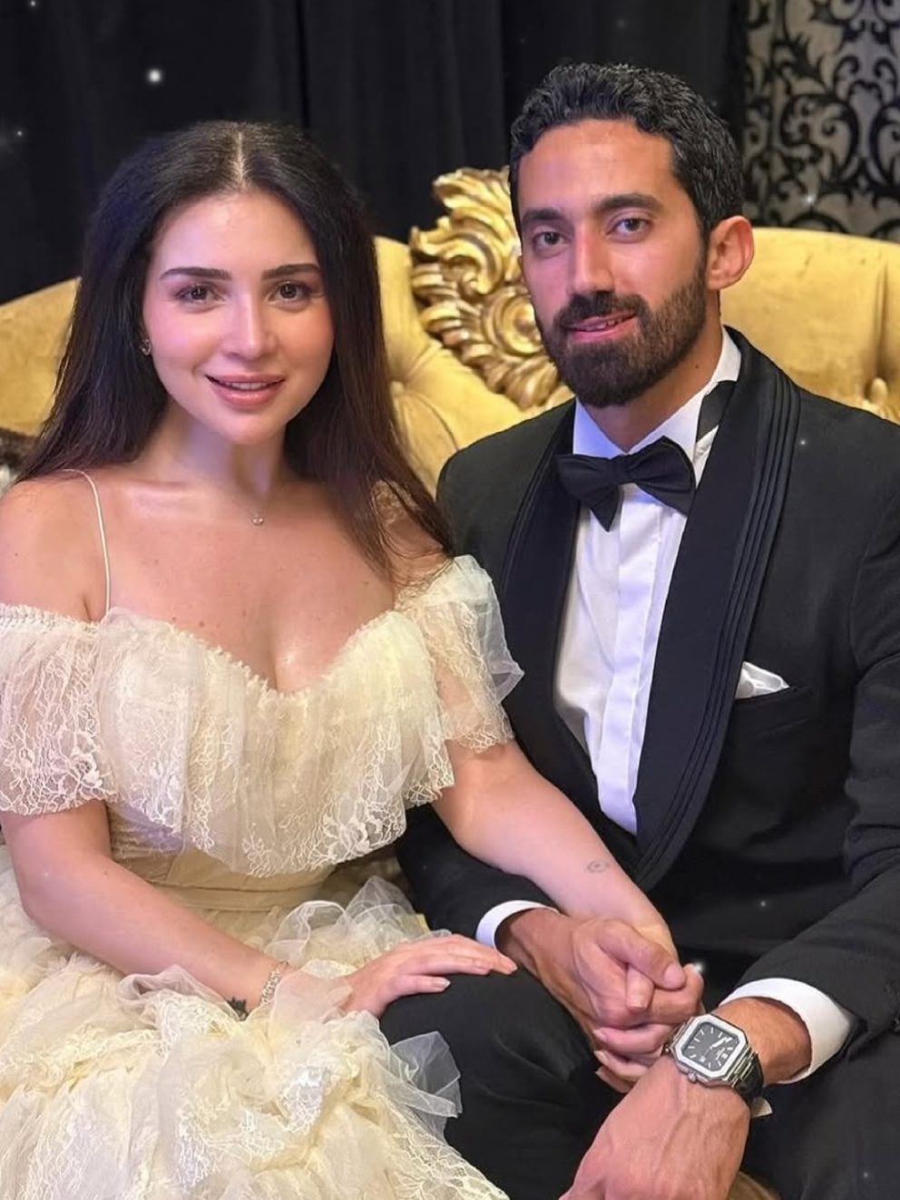 مبروك لأحلى عرسان #مي_عز_الدين #احمد_تيمور #عروس 