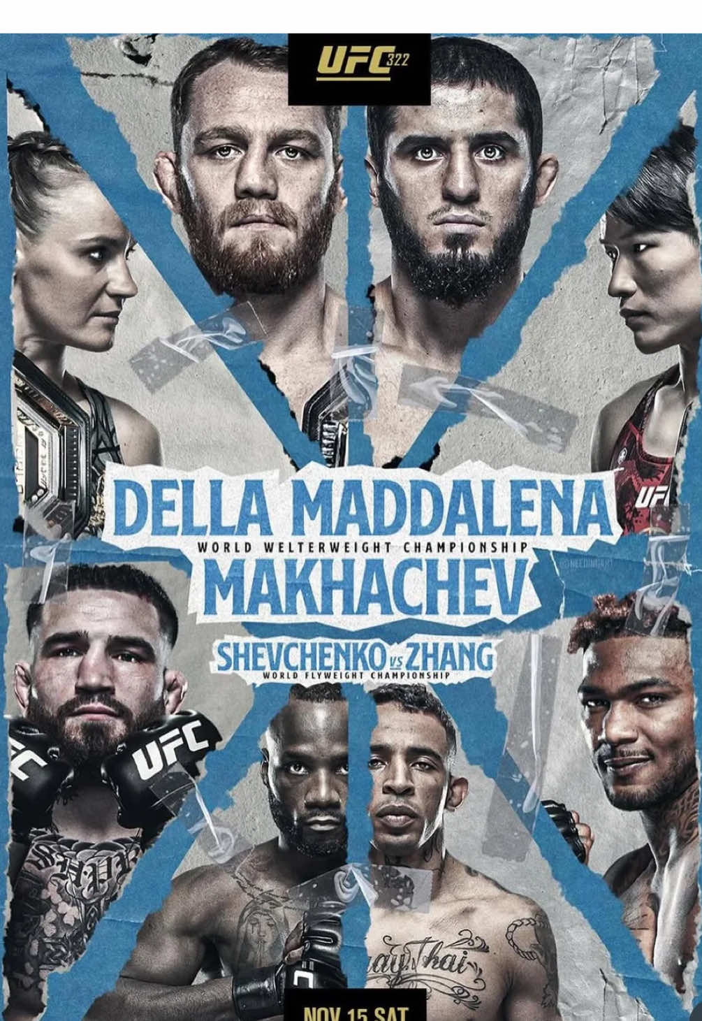 biggest card of the year #ufc322 #jackdellamaddalena #islammakhachev #nas #cjlprods 
