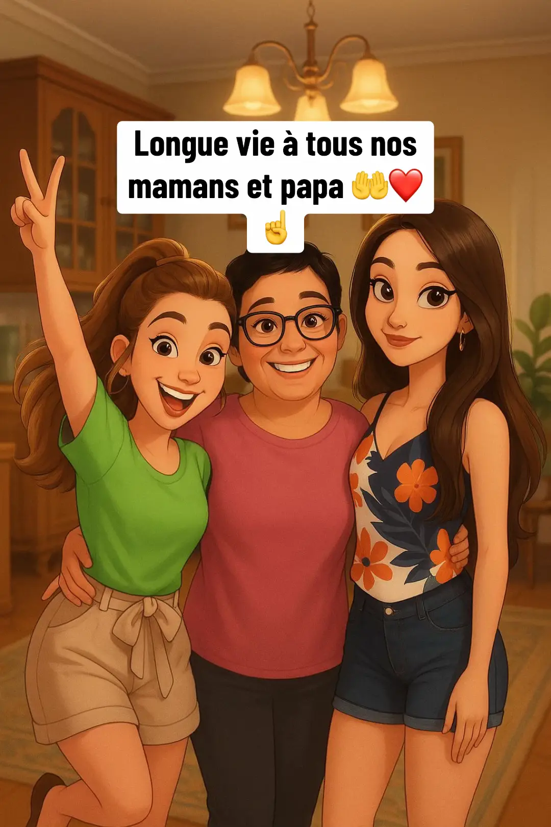 #Longue vie à tous nos mamans et papa ☝️❤️🤲 