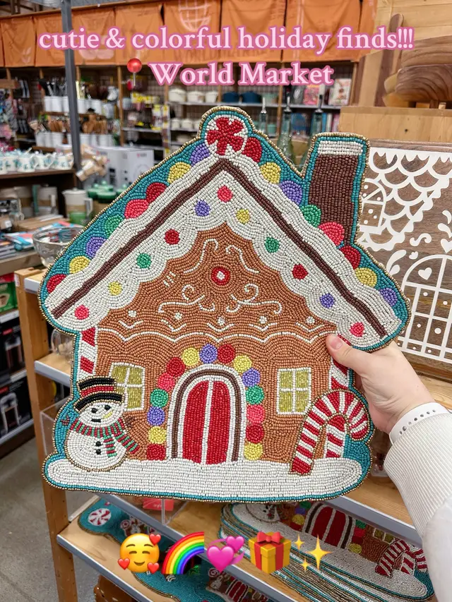 Love @World Market especially during the holidays!!! 🥰❄️🌈✨ #worldmarket #holidaydecor #holidayseason #christmasdecor #christmas2025 