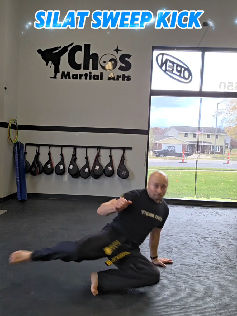 Silat Sweep Kick . #silat #martialarts #fyp  #Taekwondo #karate 