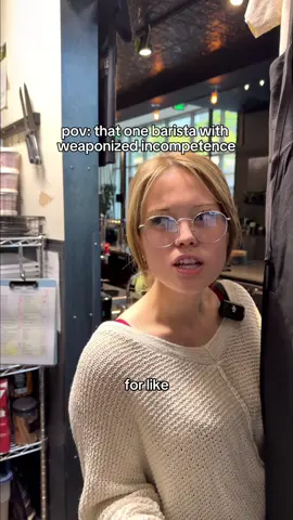 girl you’ve been here for 2 years #fy #coffeetok #baristatok #coffeeshop #fyp 