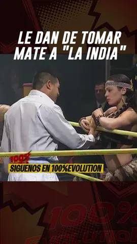 Cositas que pasaban en 100%LUCHA! El gaucho le da de tomar mate a la India y se pudre todo ! Lo recordabas 👇 #lucha #parati #telefe #tvargentina #humor