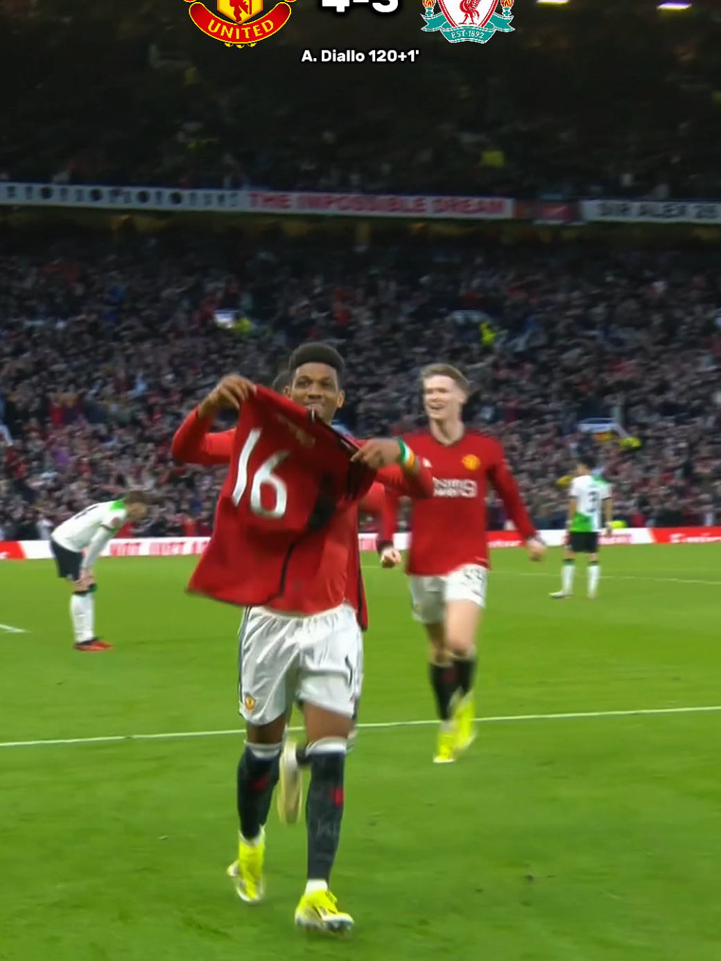 Manchester United vs Liverpool🤯🔥.#manchesterunited #liverpool #facup 