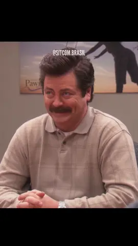 Série: Parks and Recreation #sitcom #serie #parksandrecreation #ronswanson #comedia