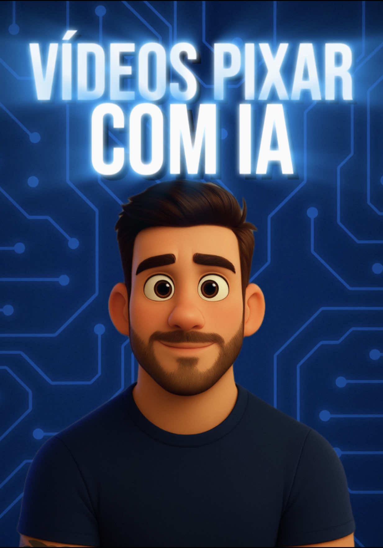 Como criar animações 3D estilo pixar usando IA. #pixar #ia #animacoes 