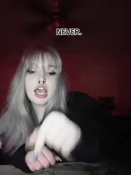 Heavy on the NEVER #creepycute #fypシ #04 #vampiregirlfri3nd #cutecore 