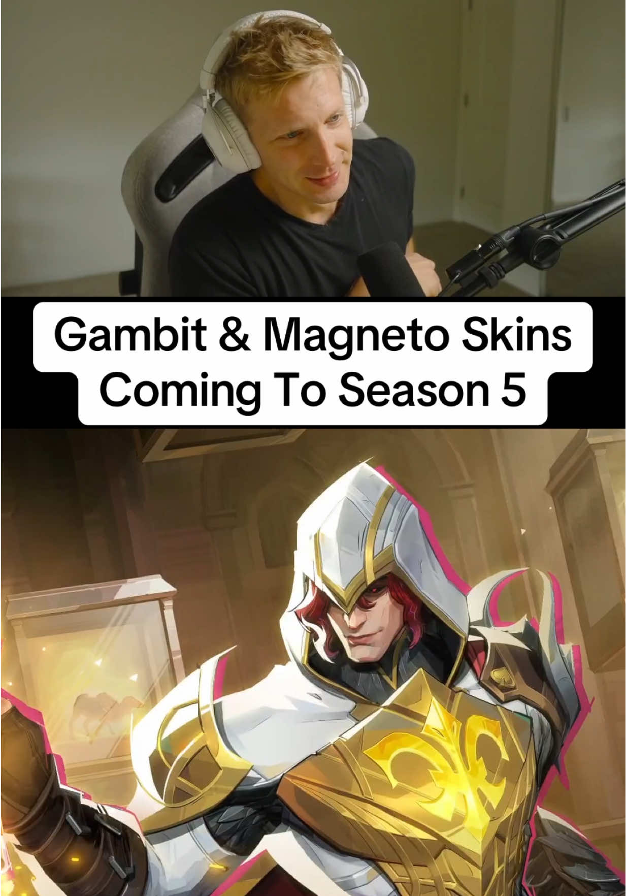 Gambit and Magneto Getting Skins On Friday for Season 5 #marvelrivals 