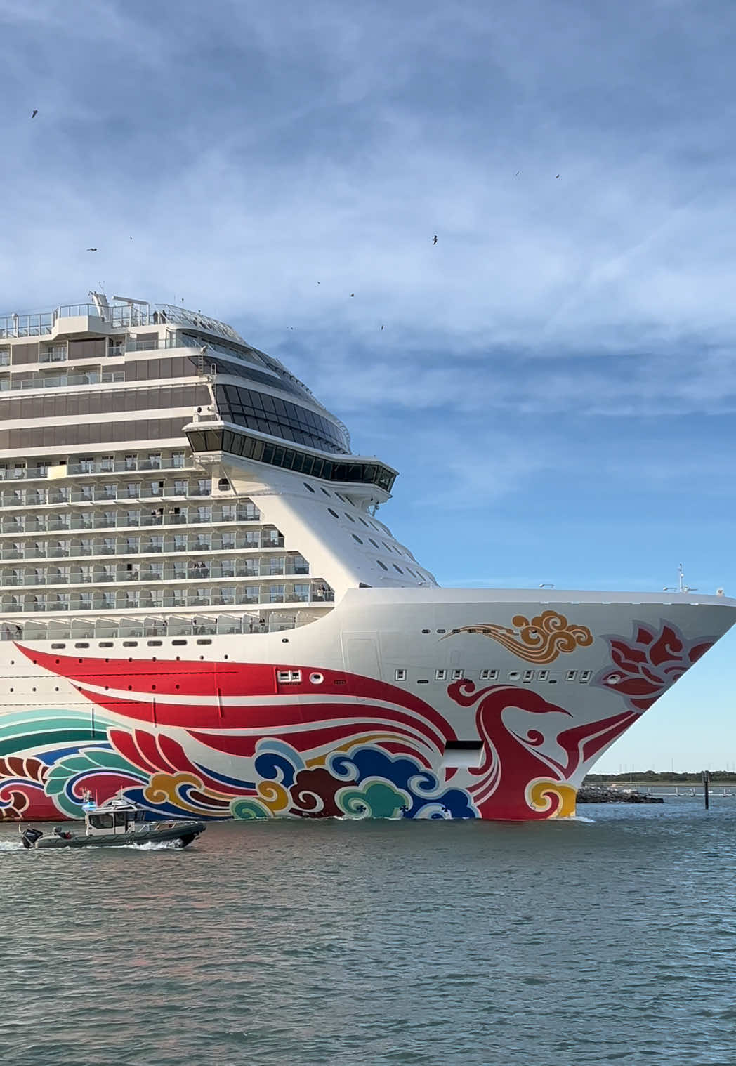 Norwegian Joy First Departure from Port Canaveral (11/11/25) #cruiseship #norwegianjoy #sailaway #portcanaveral 