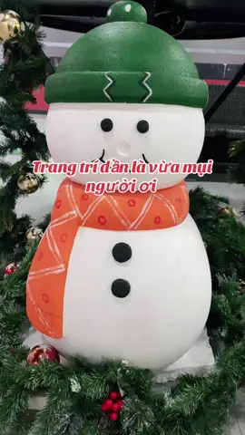 Người Tuyết Xốp Trang Trí Noel #TikTokAwardsVN #noel 