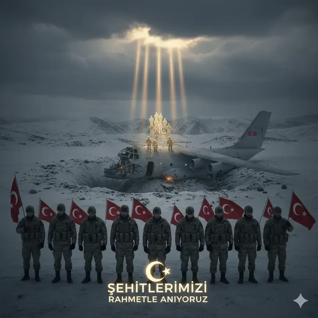 🇹🇷UÇAK KAZASINDA KAYBETTİĞİMİZ AZİZ ŞEHİTLERİMİZİN İSİMLERİ; Plt.Yb. Gökhan KORKMAZ Plt.Bnb. Serdar USLU Plt.Bnb. Nihat İLGEN Plt.Ütğm. Cüneyt KANDEMİR Uçk.Bkm.Ütğm. Emre MERCAN Kd.Bçvş. Nuri ÖZCAN Kd.Bçvş. Ümit İNCE Bçvş. Burak ÖZKAN Bçvş. Emrah KURAN Bçvş. Hamdi Armağan KAPLAN Bçvş. Akın KARAKUŞ Bçvş. İlker AYKUT Bçvş. Ramazan YAĞIZ Üçvş. Emre ALTIOK Üçvş. Burak İBBİĞİ Üçvş. İlhan ONGAN Üçvş. Berkay KARACA Kd.Çvş. Ahmet Yaşir KUYUCU Uzm.Çvş. Cem DOLAPCİ Uzm.Çvş. Emre SAYIN Milletimizin başı sağ olsun. Ruhları şad, mekânları cennet olsun. 🇹🇷 #uçak #şehit #türkiye 