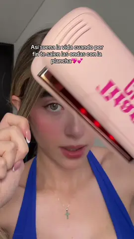La mejor plancha para ondas es la titan glow😍#ondasconplancha#planchadecabello#tips#planchaprofesional 