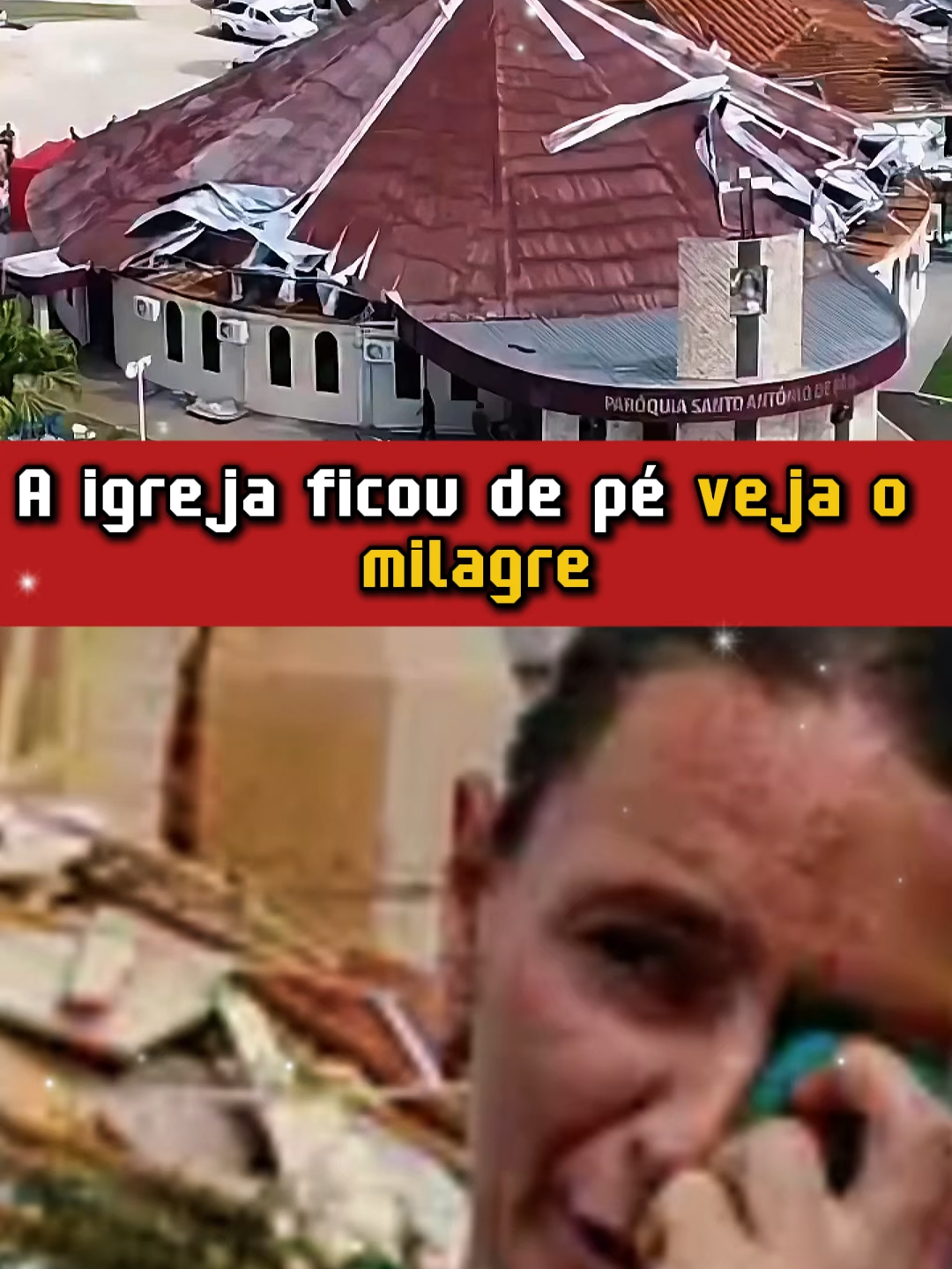 igreja fica intacta após tornado | casa que ficou inteira rio bonito iguaçu | casal tem casa intacta no parana após tornado. #riobonito#riobrancoparana#ciclone#foconofato57