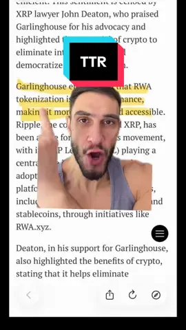 This is going to reshape finance #fintok #finance #cryptonews #ttr #crypto