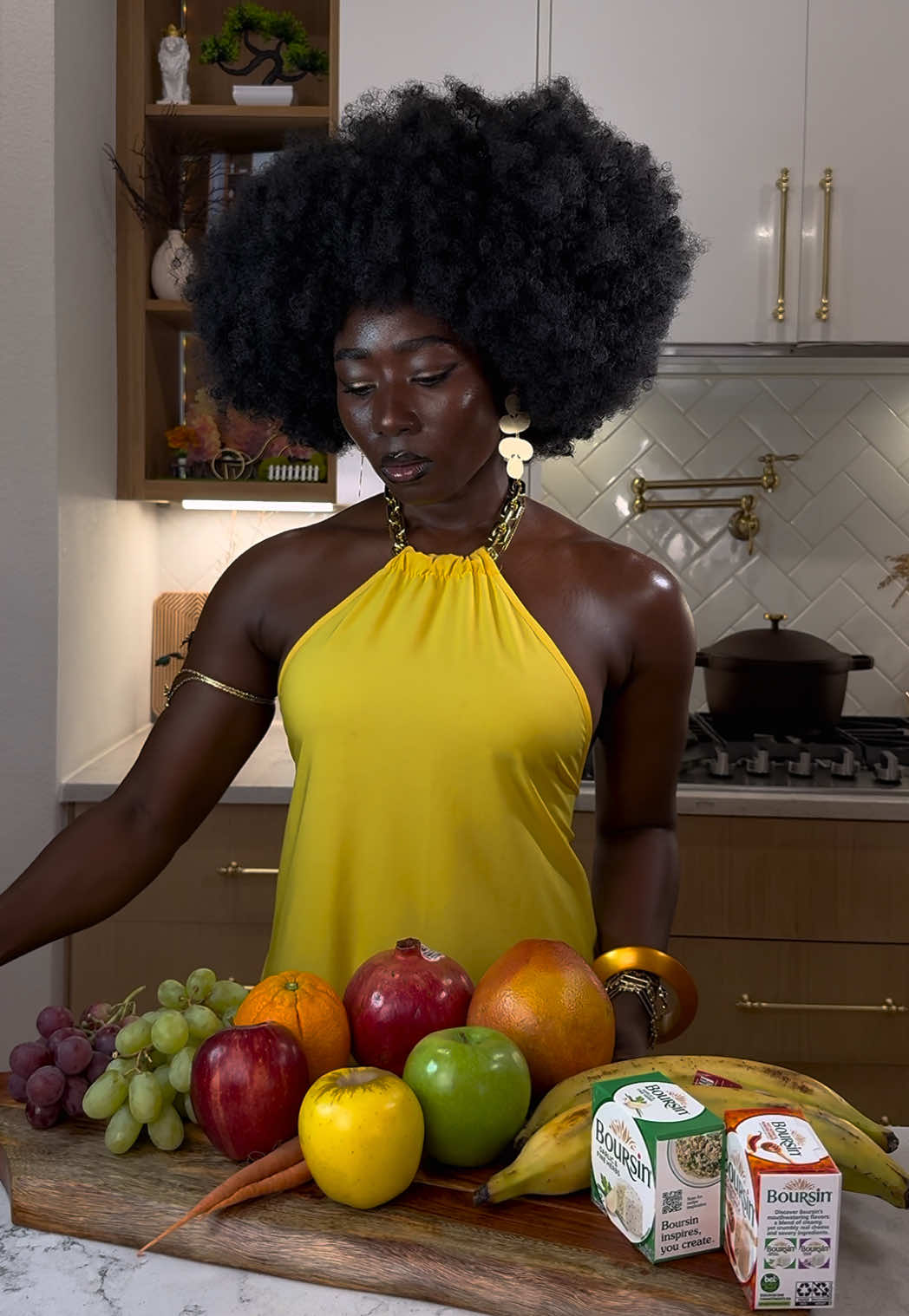   #AD | It’s a holiday date night at my house, and I wanted to serve something that felt effortless and chic, yet flavorful. The creamy Boursin Garlic & Fine Herbs Cheese adds delicious garlicky-herb flavor to every bite and the new Boursin Hot Honey & Roasted Garlic Cheese delivers an irresistible balance of sweet and savory. Both cheeses instantly elevated my cheeseboard and paired well with colorful fruit, meats, and crackers for a charcuterie board worth gathering around this cozy season. #BoursinPartner        Check out @boursincheese at your local retailer to elevate your next holiday spread!     