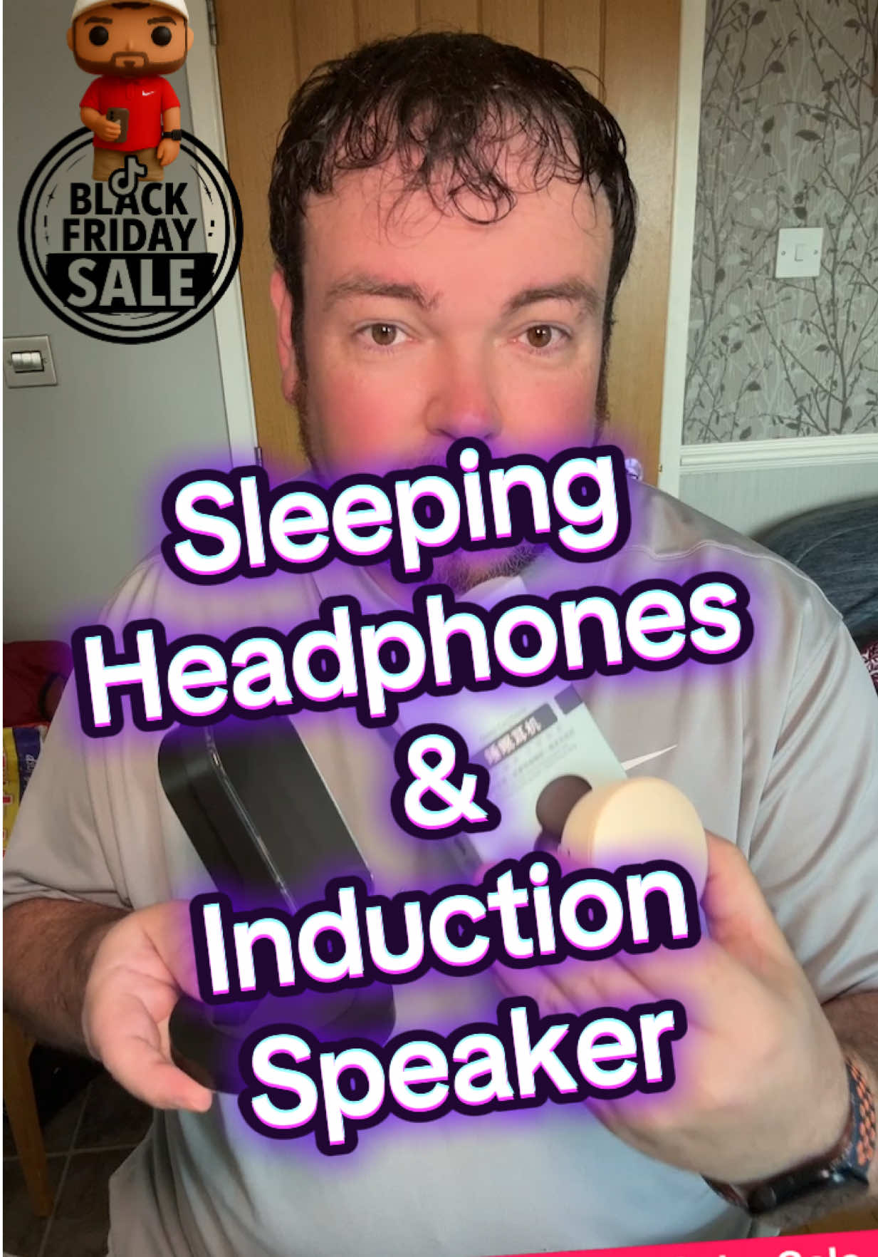 Bluetooth Sleeping Headphones  Induction Bluetooth Speaker  #TikTokMadeMeBuyIt #DealDrops #CreatorClub #BlackFriday #Bluetooth 
