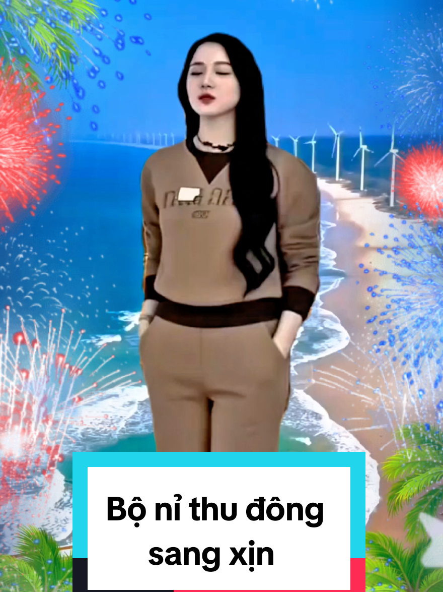 Bộ nỉ thu đông sang xịn #bothudong #thoitrangnu #xuhuong #tiktok 
