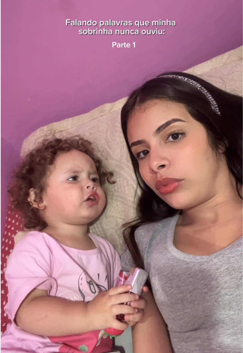 QUÊ? 🤨🧐 . . . #sobrinhos #tias #engracado 