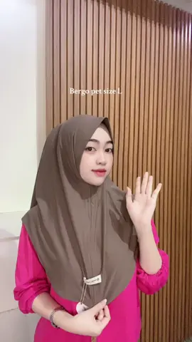 Bergo size L #gajiansale #bergojersey #hijabstyle #hijabinstan #bergohamidah 