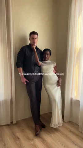 Can’t wait to show the grandkids one day🥹 @Jess @immanuelumoren   #couplestiktok #couplegoals #classy  #engagement #engagementphotoshoot 