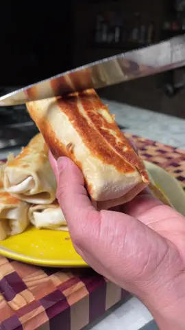 Unas chimochsngas saludables #chimichanga #burritos #recetas #recetasfaciles 