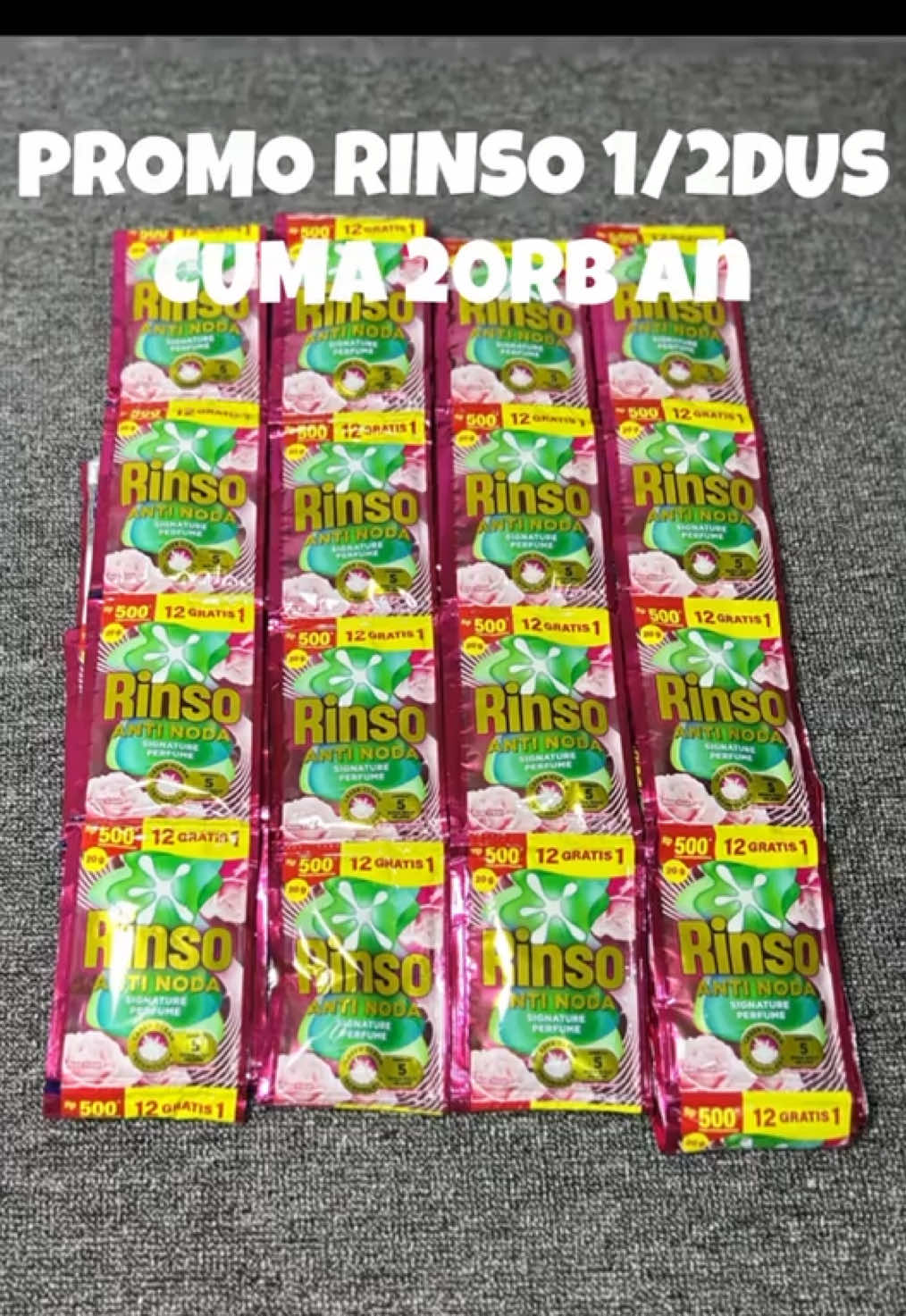 #rinso #rinsocair #rinsomurah #soklincair  #soklin 