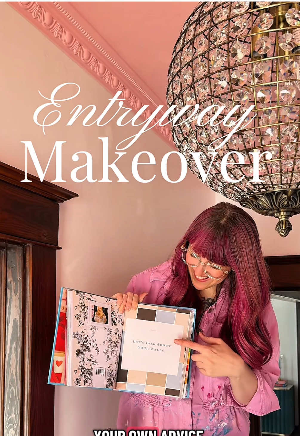 When adding color to your home remember this: it’s okay to take your time and it’s okay to make mistakes 🩷