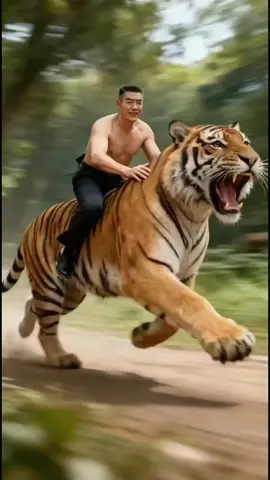 #capcut #capcutpioneer Cách tạo video hiệu ứng cưỡi hổ như thế này, nhấp vào mẫu CapCut ở góc dưới bên trái, tải lên một bức ảnh là có thể làm giống như vậy, thích thì thử ngay nhé. #capcut #capcutpioneer #capcutforus