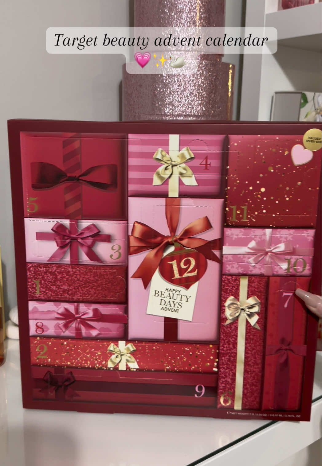 🎁✨ Target Beauty Advent Calendar Unboxing 2025 ✨🎀 Unboxing all 12 days of beauty favorites from Target! Affordable holiday finds, skincare, makeup & self-care minis that make the cutest gifts. 💄🎅 #TargetBeauty #AdventCalendar #BeautyUnboxing #AffordableBeauty #HolidayGifts @target @e.l.f. Cosmetics @LUMIFY Eye Drops @Sally Hansen @Revlon Cosmetics @Physicians Formula @wetnwildbeauty @L’Oréal Paris 