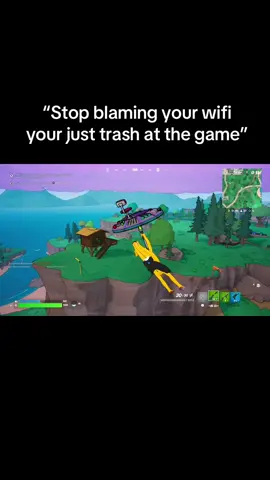 Running my wifi router off the ceiling fan #fyp #fortnite #epicgames #🍌 