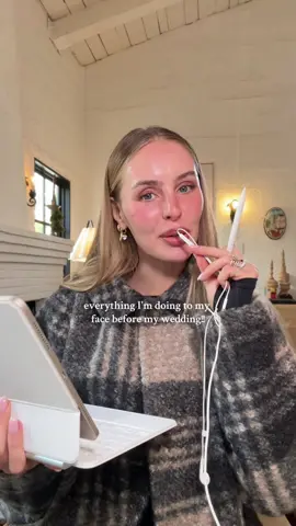 @snatchedbh @SABRINNA NICOLE pls confirm or deny my wedding glow up plan🤭🤍 #weddingprep #skincareroutine #weddingglowuptips #microneedling #ezgel @Shark Beauty 