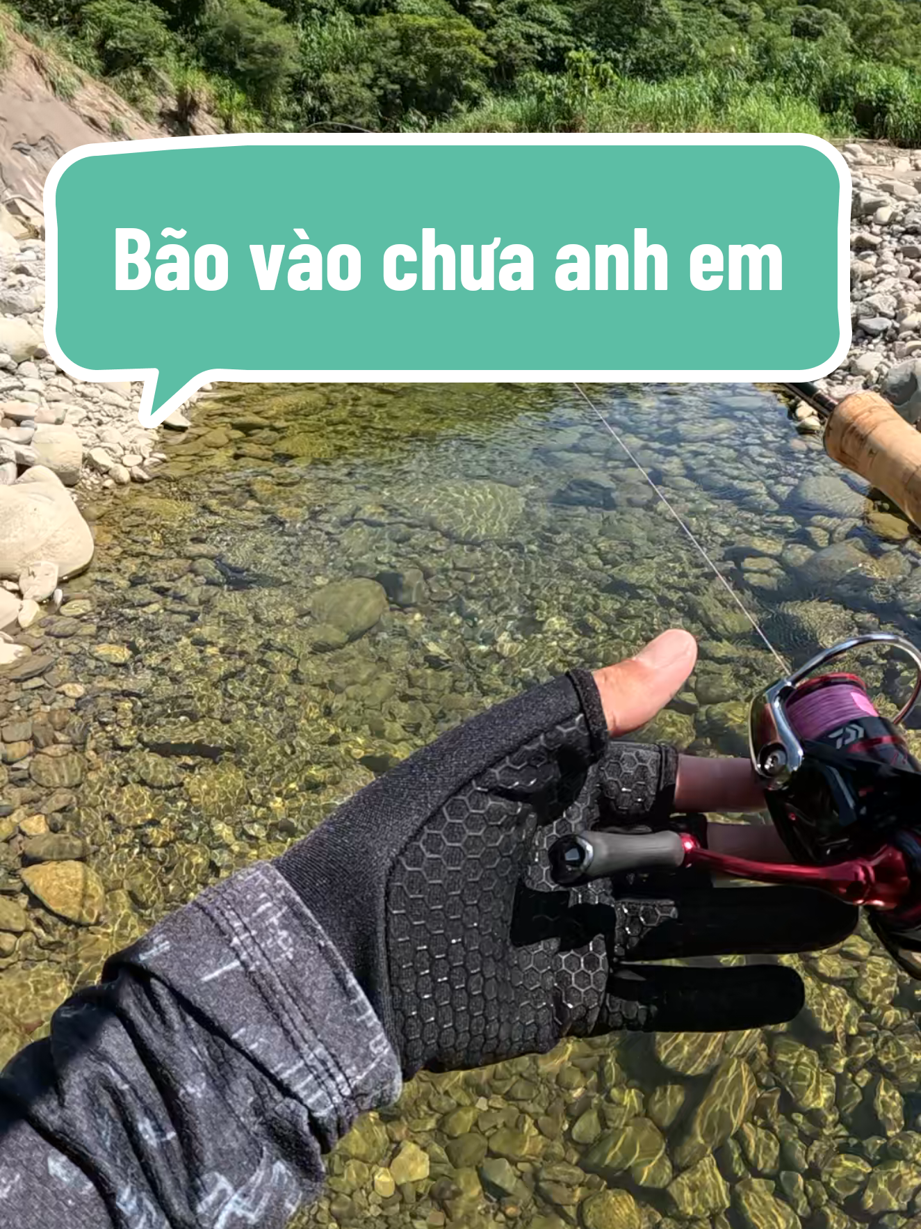 Tình hình bão đến đâu rồi anh em #fishingvideos #streamfishing #lurefishing #ultralightfishing #k9fishing 