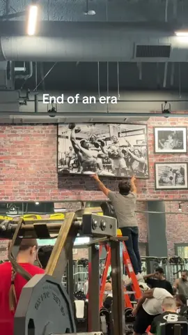 The legend is gone. RIP Gold’s Gym. #GoldsGym #EndOfAnEra #GymLife #FitnessHistory #GoldsGymClosed  
