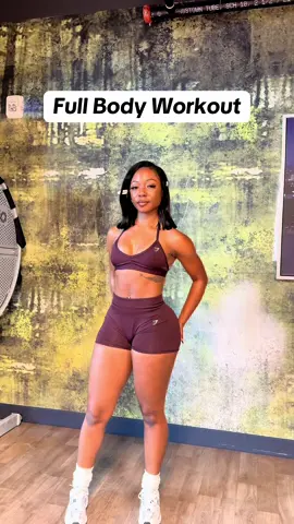 Full Body Workout for my girliesss 🤸🏽‍♀️✨ Supps from @ehplabs  outfit is from @Gymshark dc: LAYAH #fullbodyworkout #dumbbellworkout #workoutroutine #gymgirl #coreworkout 
