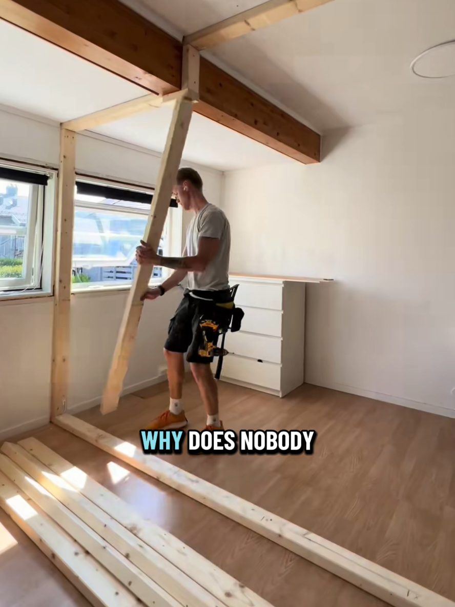 Why does nobody insulate stud walls in the United States? #handyman #DIY #tools #creativetiktok #LearnOnTikTok 