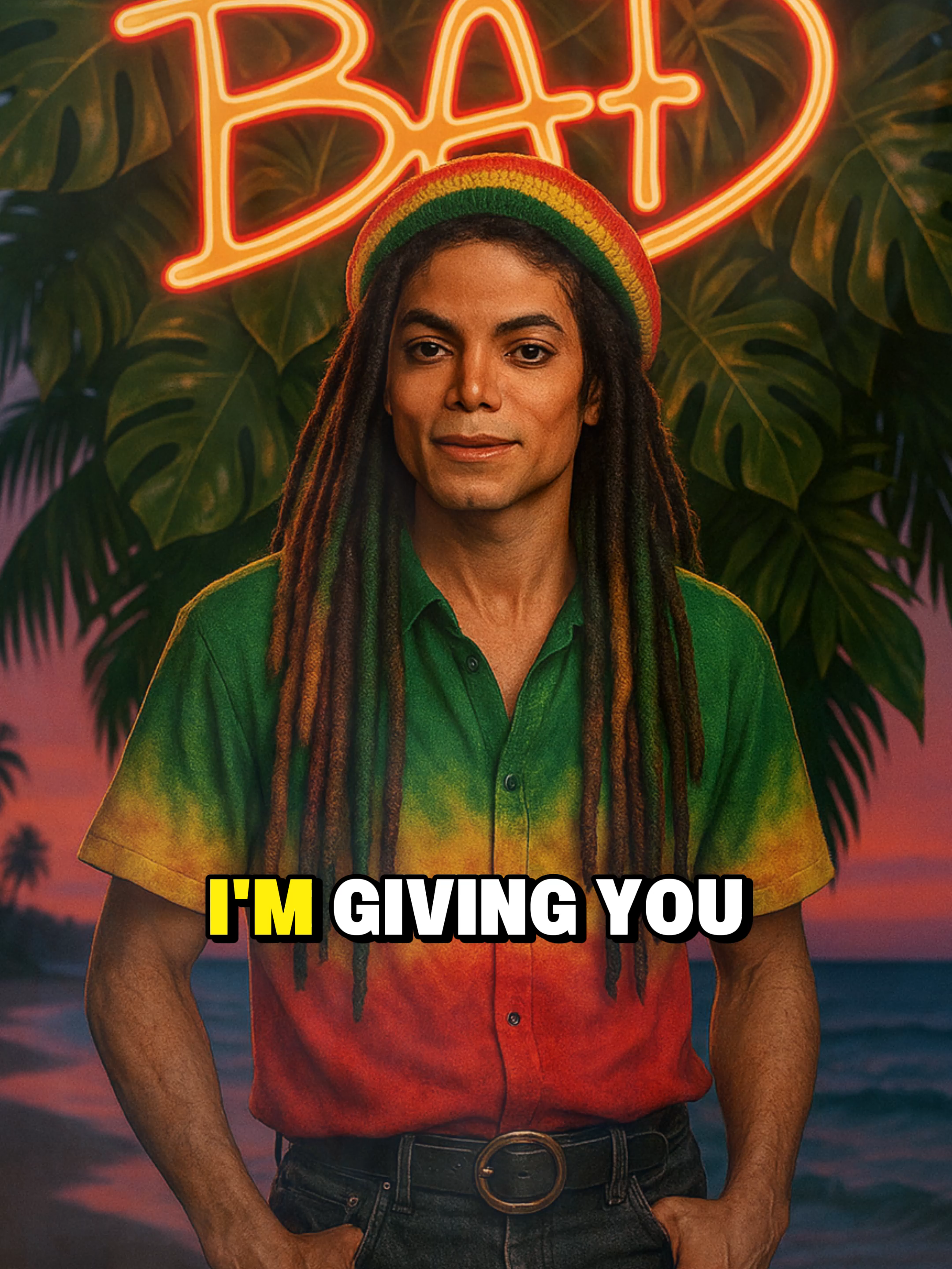 MICHAEL JACKSON BAD  (REGGAE VERSION AI COVER) #michaeljacksonfan #michaeljackson #music #reggae#reggaemusic