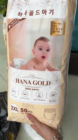 Bỉm hanagold mềm mỏng thấm hút tốt #bỉm #bimchobe #hanagold 