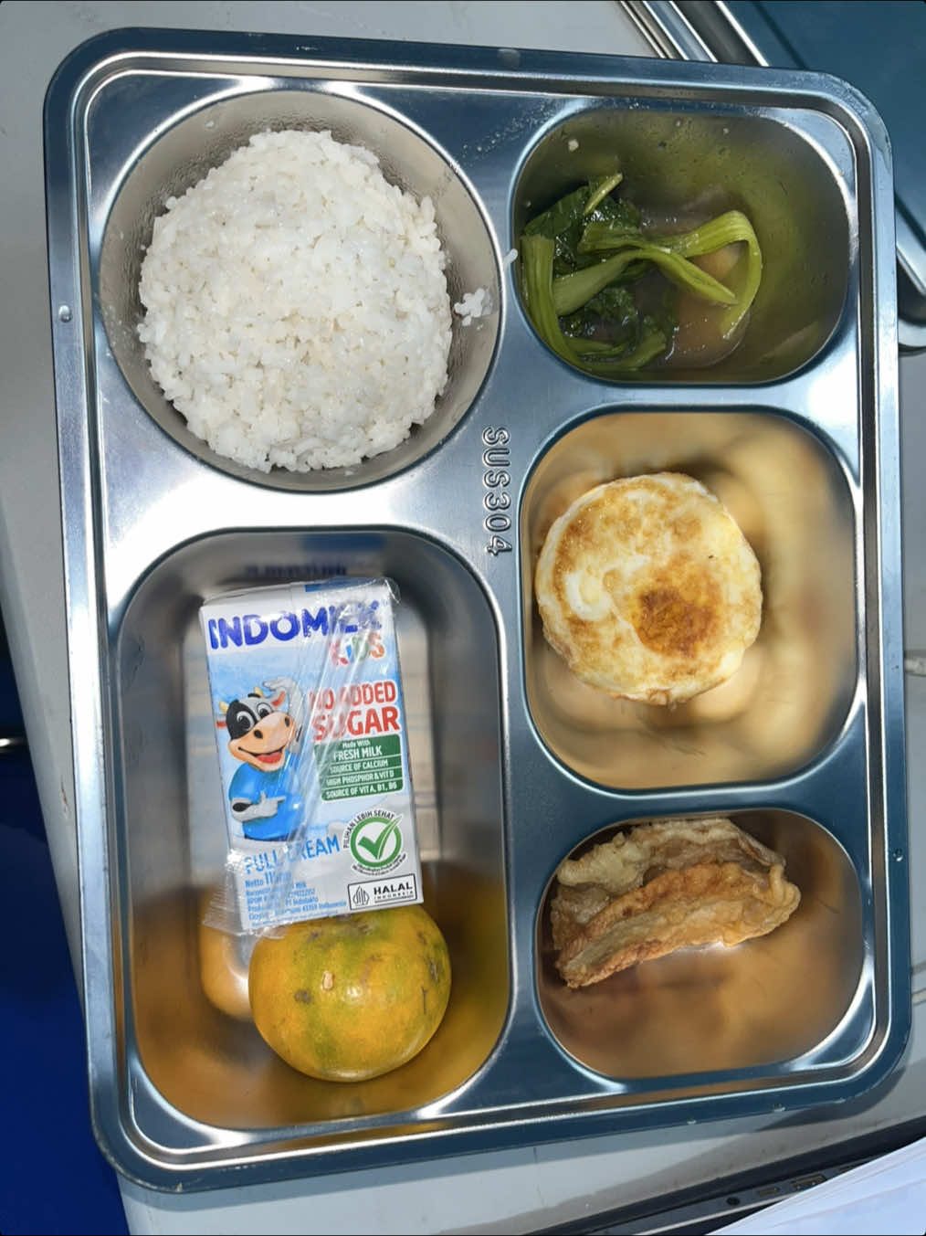 Mananih yang kemarin request susu, sudah yaa. Next mau menu apanihh 😆 #mbg #makanbergizigratis #sppg #makanbergizi #cilacap 