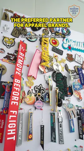 Looking for woven label/embroidery patch factory? Professional apparel accessories manufacturer. Inquire now!Apparel&Fashion#Luggage&LeatherGoods#Gift&Promotional#Sports&Fitness#Education&Training#Cultural&Creative