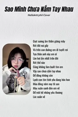 Trên con đường em đi tuyết rơi #music #saominhchuanamtaynhau #hellokittyhii #cover #musicislife #fbtxuhuong 