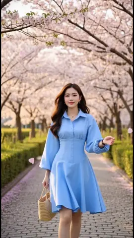 Váy thiết kế bằng chất đũi vân mây nhẹ mát không nhăn, thấm hút mồ hôi #vayxanh #damxanh #damsomi 