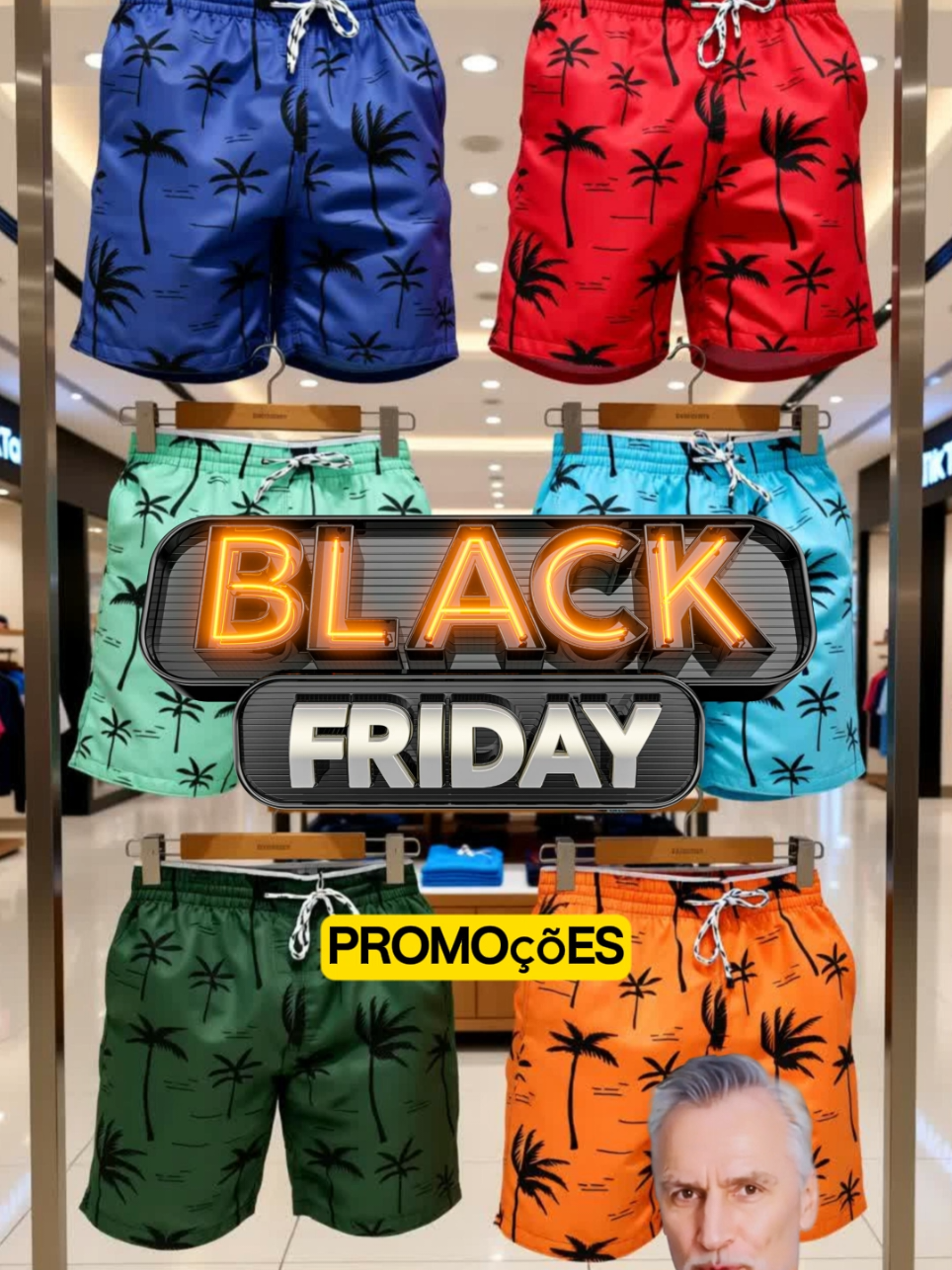 🔥 Black Friday TikTok Shop: Short Masculino de Tactel Moda Praia.#tiktokshop1111br #fyp #blackfridaytiktokshop #bermuda #short 