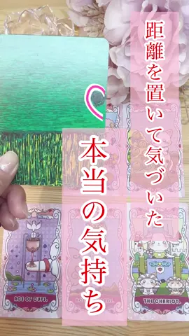 離れたからこそ 【あなたが大切だった】 ことに気付いたようです🙊💓 もう、離れる前から 気付いときなよ！って ツッコミたくなりますが… お相手さまの中にも 複雑な心境があったようです。 そこを乗り越え またもう一度、あなたさまへ… 詳しくは リーディング動画を チェックしてみてね💞 あなたさまにとって 必要なメッセージを お受け取りください💌💭 フォロー、いいね、コメント ありがとうございます✨️ 現在、フォロワーさま 7000人を目指しています🙋‍♀️ YouTube、Instagramも しています🎥𓈒𓂃 個人鑑定などについては プロフィール🔗 @すぅさん♡タロット占い  他のおすすめ動画↓↓↓ @sunaoタロット占い【YouTube】  #sunaoタロット #恋愛占い  #タロット占い  #リーディング #復縁 