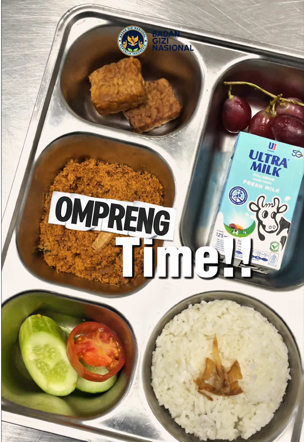 A Perfect Blend of Local Delights!🍱✨ 🔖 #badangizinasional #mbg #makanbergizigratis #giziseimbang #gizianak    