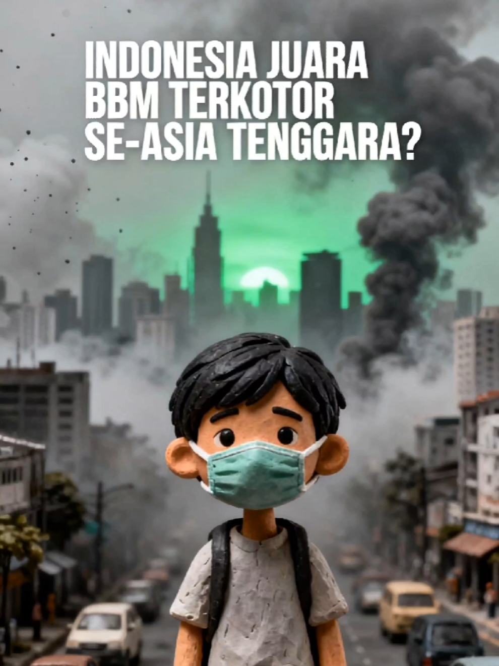 Indonesia sekarang di posisi yang gak bikin bangga — BBM kita termasuk yang paling kotor di Asia Tenggara. Kandungan sulfurnya bisa ratusan kali di atas standar Eropa, dan tiap kendaraan nyala, udara kita makin gak sehat. Tapi di balik kabar suram itu, ada inovasi lokal yang lahir dari limbah: Bobibos 🌿 Bahan bakar alternatif yang bisa dibuat dari sampah organik, lebih murah, dan jauh lebih bersih. Kalau dikembangin serius, ini bisa jadi titik balik energi bersih buatan Indonesia sendiri. 🌍✨ Episode 2 bakal ngebahas gimana limbah bisa diubah jadi bahan bakar. AI POWERED BY: @capcutindonesia  #capcut #capcutpioneer #hitstabfontchange #capcutgenai #pioneertemplate 