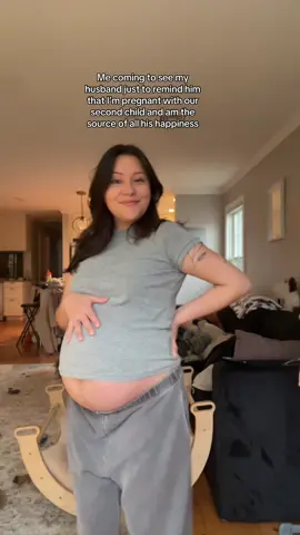 You’re welcome #pregnantmom #pregnantmama #husbandwife #secondpregnancy #momof2 