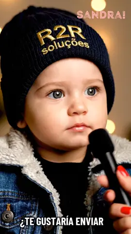 Saludo a todas las Sandras! (o bebê virou poliglota). #sandra #hispanic #Deus #Love #spain 